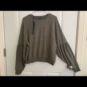 Buffalo David Bitton puff sleeve sweater, Large
